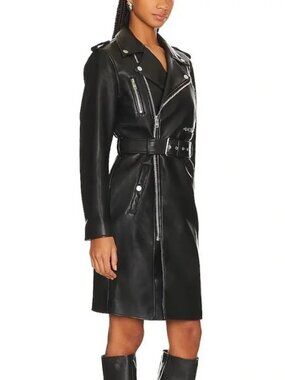NWT MOTHER The Long Chopper Jacket